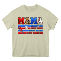 Mossy baseball mama Heavy Core Tee - Artiststas