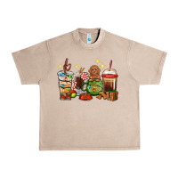 French Oak Christmas coffee cups with Poodle Urban Heavy Tee - RanaPortraitStore