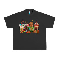 Pigment Black Christmas coffee cups with Poodle Urban Heavy Tee - RanaPortraitStore