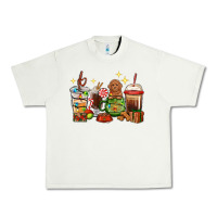 Pistachio Christmas coffee cups with Poodle Urban Heavy Tee - RanaPortraitStore