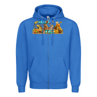 True Royal Hello Fall Rabbit Zipper Hoodie - LillyAllenDesigns