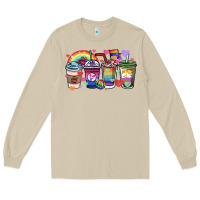 Mushroom lgbtq coffee cups Long Sleeve Tee - HowdyJamesFarm