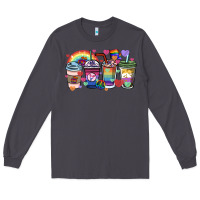 Smoke lgbtq coffee cups Long Sleeve Tee - HowdyJamesFarm