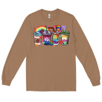 Toasted Coconut lgbtq coffee cups Long Sleeve Tee - HowdyJamesFarm
