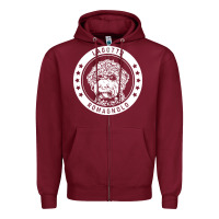 Burgundy Lagotto Romagnolo Lagotto Romagnolo Fan Gift Zipper Hoodie - minhPixels