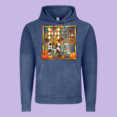 Fall Mama Vintage Hoodie Designed By Cowgirlartshop