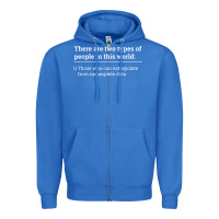 Two Types Of People Can Extrapolate Incomplete Data Gift Zipper Hoodie | Teevron