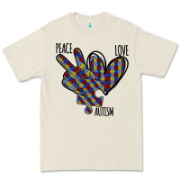 Bone Peace Love Autism Premium Tee - Bettercallsaul