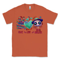 Copper Peace love dia de los muertos Classic Tee - NancyCooperArtShop