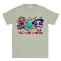 Matcha Peace love dia de los muertos Classic Tee - NancyCooperArtShop