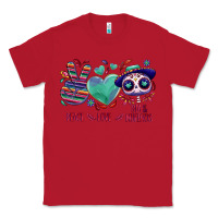 Red Peace love dia de los muertos Classic Tee - NancyCooperArtShop