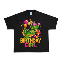 Black 3rd birthday girl t rex pink Urban Heavy Tee - CowGirlArtShop