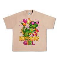 Burro 3rd birthday girl t rex pink Urban Heavy Tee - CowGirlArtShop