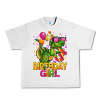 Lunar Rock 3rd birthday girl t rex pink Urban Heavy Tee - CowGirlArtShop