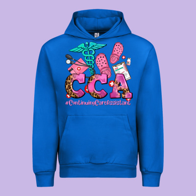 Cca  Continuing Care Assistant With Crocs Urban Hoodie Designed By Adodesignshop
