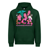 Forest Green cca  continuing care assistant with crocs Urban Hoodie - AdoDesignShop
