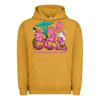 Pigment Peanut Butter cca  continuing care assistant with crocs Urban Hoodie - AdoDesignShop