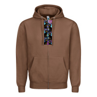 Chestnut Black Cat Halloween Zipper Hoodie - LillyAllenDesigns