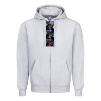 Heather Grey Black Cat Halloween Zipper Hoodie - LillyAllenDesigns