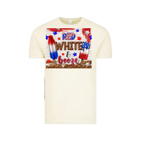 Vintage Arctic red white and booze Vintage Tee - TumblerDesignByShophia
