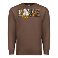 Chestnut love goats serape cowhide leopard goat family Premium Sweatshirt - Artiststas