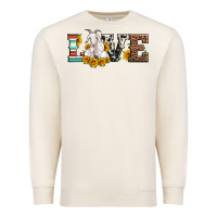 Sandshell love goats serape cowhide leopard goat family Premium Sweatshirt - Artiststas
