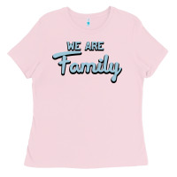 Bubblegum Pink We Are Family Ladies Tee - Bettercallsaul