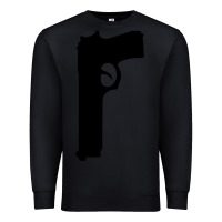 Black THE SOPRANOS GUN Premium Sweatshirt - minhPixels