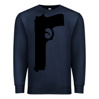 Navy THE SOPRANOS GUN Premium Sweatshirt - minhPixels