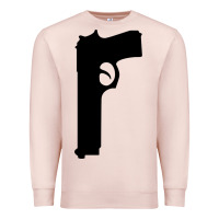 Pale Pink THE SOPRANOS GUN Premium Sweatshirt - minhPixels