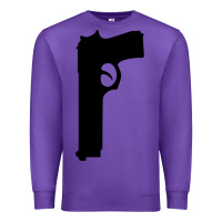 Purple THE SOPRANOS GUN Premium Sweatshirt - minhPixels