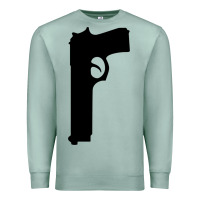Seafoam THE SOPRANOS GUN Premium Sweatshirt - minhPixels