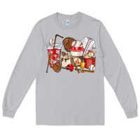 Moon Dust Baseball coffee cups Long Sleeve Tee - HowdyJamesFarm