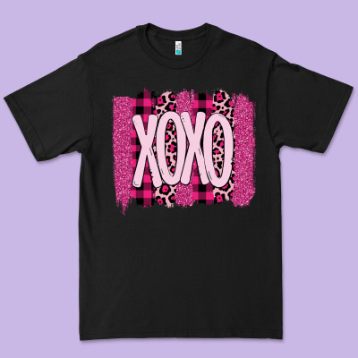 Love Xoxo Brushstrokes Valentines Premium Tee Designed By Bettercallsaul