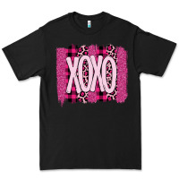 Black Love Xoxo Brushstrokes Valentines Premium Tee - Bettercallsaul