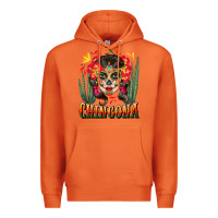 Carrot chingona sugar skull Premium Hoodie - BundleAndBundleShop