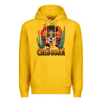 Lemon chingona sugar skull Premium Hoodie - BundleAndBundleShop
