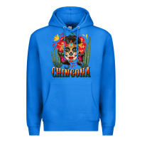 True Royal chingona sugar skull Premium Hoodie - BundleAndBundleShop