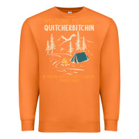 Carrot welcome to camp quitcherbitchin camping camp quitcherbitchin Premium Sweatshirt - minhPixels