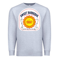 Heather Grey barbeque sauce diy costume matching couples groups halloween Premium Sweatshirt - minhPixels
