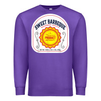 Purple barbeque sauce diy costume matching couples groups halloween Premium Sweatshirt - minhPixels