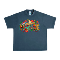 Midnight Navy cinco de mayo nurse Urban Heavy Tee - CowGirlArtShop