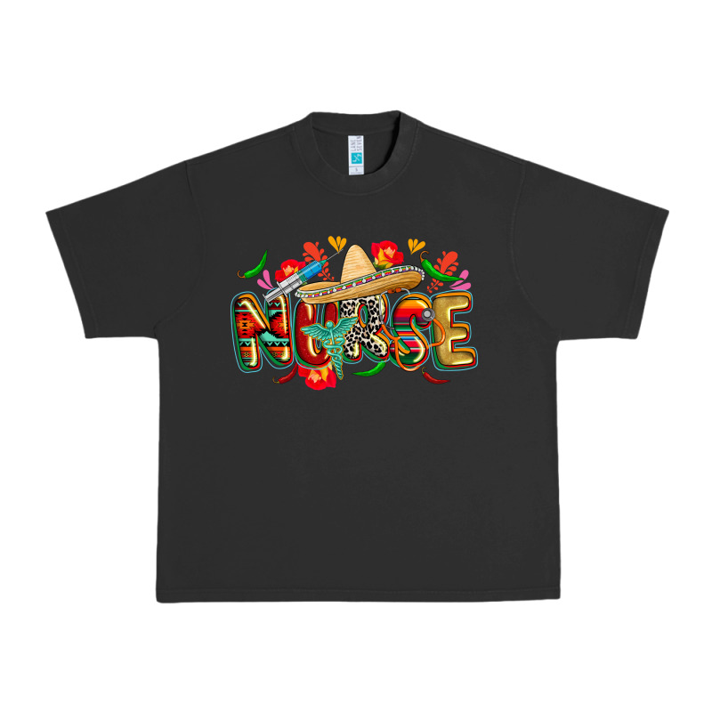 Cinco De Mayo Nurse Urban Heavy Tee by CowGirlArtShop | Teevron
