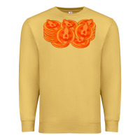 Antique Gold halloween pumpkin cookies t shirt Premium Sweatshirt - minhPixels