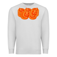 Dove Grey halloween pumpkin cookies t shirt Premium Sweatshirt - minhPixels