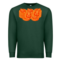 Sports Green halloween pumpkin cookies t shirt Premium Sweatshirt - minhPixels