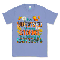 Colony Blue I've Survived Too Many Storms Classic Tee - texasbilliewilder