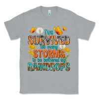 Heather Grey I've Survived Too Many Storms Classic Tee - texasbilliewilder