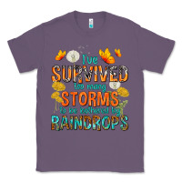 Lavender I've Survived Too Many Storms Classic Tee - texasbilliewilder