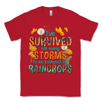 Red I've Survived Too Many Storms Classic Tee - texasbilliewilder